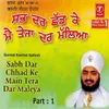 About Sabh Dar Chhad Ke Main Tera Dar Maleya Song