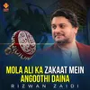 Mola Ali Ka Zakaat Mein Angoothi Daina