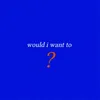 About Would I Want To? Song