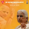 About In Remembrance - Raga Kedar - Tala Ektala - Tala Teentala Song