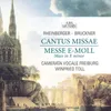 Cantus Missae' Messe in Es Op. 109: Kyrie