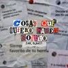 About Cosas Que Quiero Hacer Contigo Song