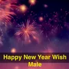 Happy New Year Wish Male