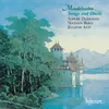 Mendelssohn: 6 Gesänge, Op. 19a: No. 1, Frühlingslied