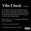 About Vibe Check Song