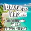 O Céu E A Lua (Made Popular By Leandro Leon) [Karaoke Version]