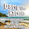 Imaturo (Made Popular By Jão ) [Karaoke Version]