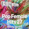 You Need A Woman Tonight (made popular by Captain & Tennille) [backing version]