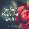 About You Don't Know What Love Is Song