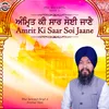 About Amrit Ki Saar Soi Jaane Song
