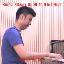 Etude Tableau, Op. 39 No. 9 in D Major