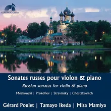 Suite italienne pour violon et piano: IV. Gavotta con due variazioni