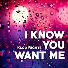I Know You Want Me Klod Rights Radio Edit