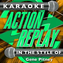 Town Without Pity (In the Style of Gene Pitney)[Karaoke Version]