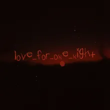 love for one night 