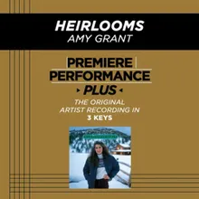 Heirlooms High Key Performance Track Without Background Vocals; High Instrumental Track