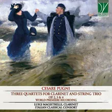 Quartet, Op. 4: II. Andantino For Clarinet and String Trio