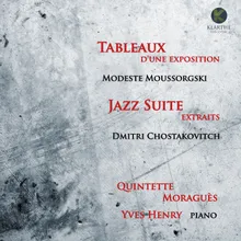 Tableaux d'un exposition: XII. Con mortuis in lingua mortua Arr. for Wind Quintet and Piano
