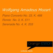 Serenade No. 4 in D Major, K. 203: IV. Allegro