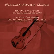 Sinfonia Concertante in E-Flat Major, K.362 (320d): II. Andante