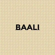 BAALI