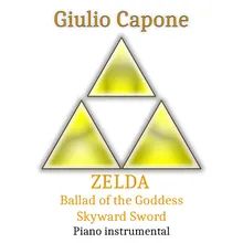 ZELDA Ballad of the Goddess Skyward Sword Piano instrumental