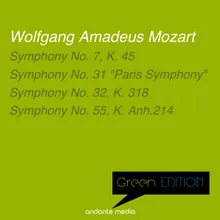 Symphony No. 55 in B-Flat Major, K. Anh.214: III. Menuetto e trio