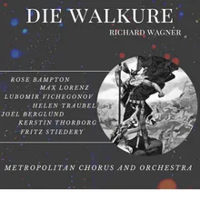 Die Walkure : Act I Announcement