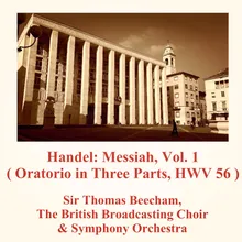 Messiah, HWV 56 - No. 10. For behold, darkness shall cover the earth Part I