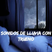 Sonidos de lluvia con trueno