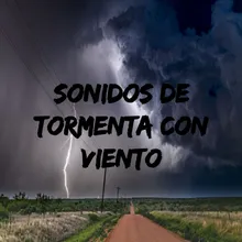 Sonidos de tormenta con viento