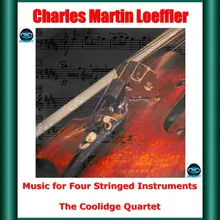 Music for Four Stringed Instruments, ICL 6: III. Moderato - Allegro vivo - Tempo di marcia - Adagio