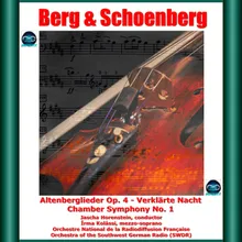 Altenberglieder, Op. 4: I. Seele, wie bist du schöner Five Songs on picture-postcard texts by Peter Altenberg