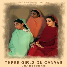 Three Girls On Canvas