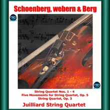 String Quartet, Op. 3: II. Massige Viertel