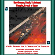 Unaccompanied Violin Partita No. 1 in B Minor, BWV 1002: V - VI. Sarabande and Double