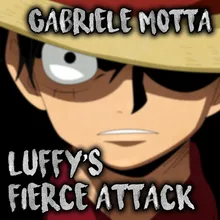 Luffy's Fierce Attack From "One Piece"