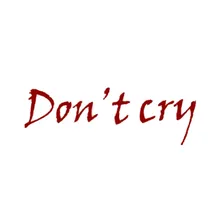 Don't Cry