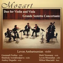 Sinfonia Concertante in E-Flat Major, K. 364: II. Andante Anonymous Transcr. as Grande Sestetto Concertante