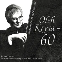 Concerto Grosso No. 3 for Two Violins, Harpsichord, Piano, Campane and Strings: I. Allegro Dedicated to Oleh Krysa, Tatiana Grindenko, Saulius Sondeckis and Lithuanian Chamber Orchestra