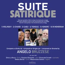 Suite satirique "suite per quintetto di fiati": I. Wolinsky