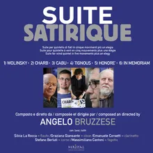 Suite satirique "suite per quintetto di fiati": II. Charb