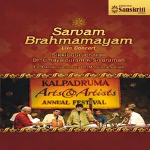 Virutham Followed by Vinayaka - Hamsadwani - Adi Live