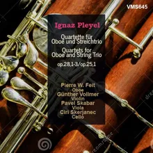 Quartet for Oboe and String Trio in G Major, Op. 28.1: Allegro. Andante con variazioni