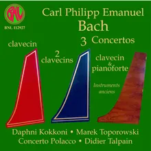 Concerto pour clavecin, pianoforte, 2 flûtes, 2 cors 	et cordes in E-Flat Major, H 479 (Wq 47): I. Allegro di molto