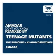 Don't You Know-Teenage Mutants Remix