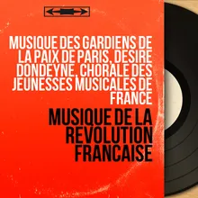 Chant de guerre pour l'armée du Rhin "La Marseillaise"-Arranged By François-Joseph Gossec