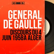 Discours du 4 juin 1958 à Alger, pt. 2