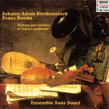 Violin Sonata in G Major, Op. 1 No. 6: IV. Allemande