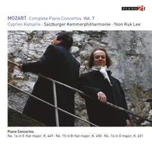 Piano Concerto No. 15 in B-Flat Major, K. 450: I. Allegro Live - Cadenza K. 624/626a, No. 19